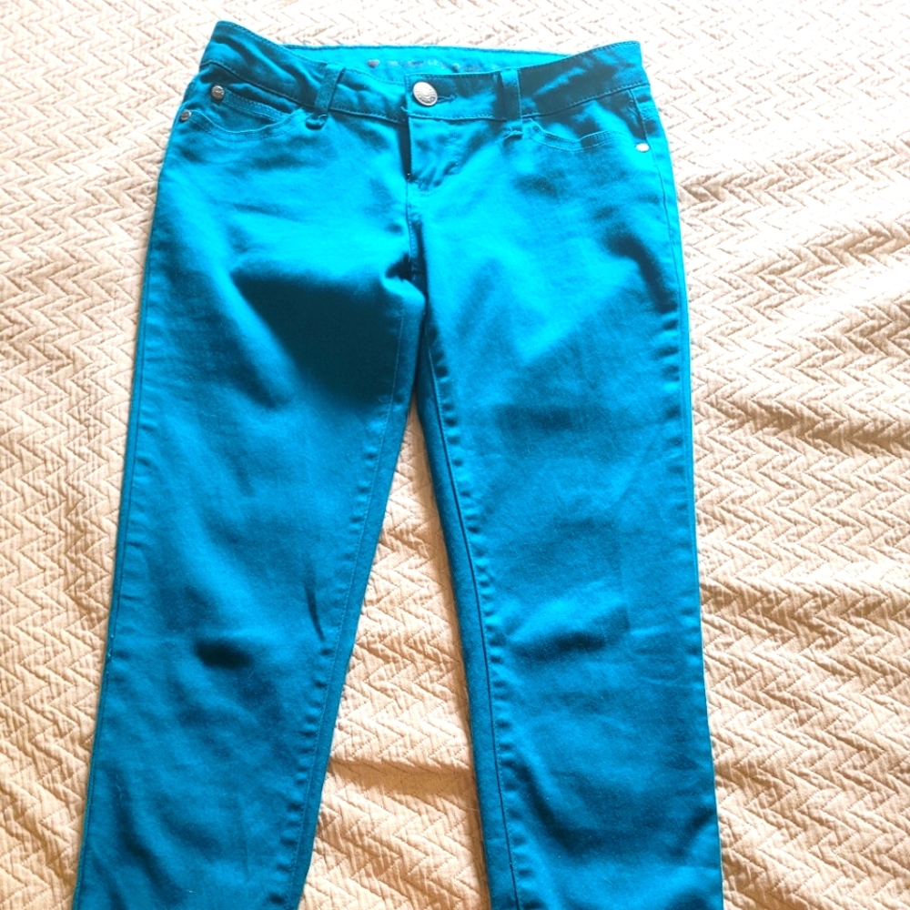 Celebrity Pink Teal Pants